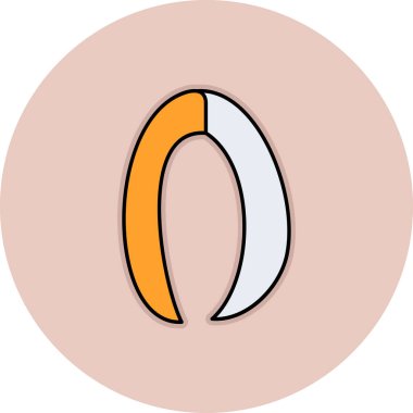 Modern bir simgenin vektör illüstrasyonu