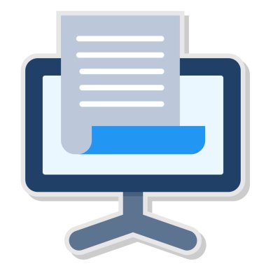 Kitap simgesi. Kitap vektör simgesi web için basit örnek