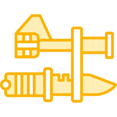 Modern bir simgenin vektör illüstrasyonu