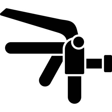 el tabancası simgesi, basit tasarım