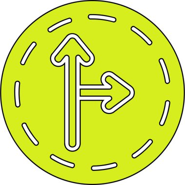 ok simgesi vektör illüstrasyonu