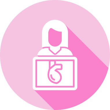 Kadın vektör illüstrasyonu