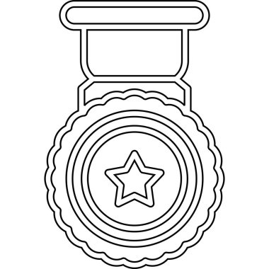 İzole edilmiş kupa ikonu vektör tasarımı