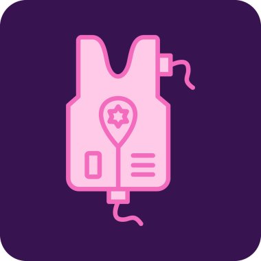 çanta çanta simgesi, vektör illüstrasyonu