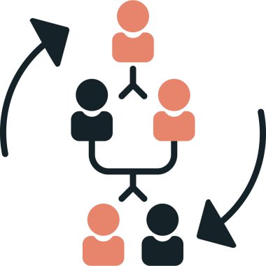 İnsan simgesi, vektör illüstrasyonu