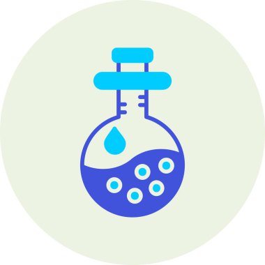 Su. Web simgesi basit illüstrasyon