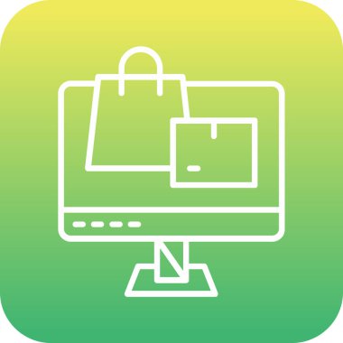 vektör laptop simgesi simgesi