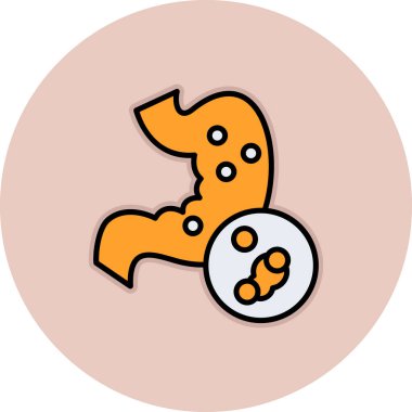 Tek bir madeni para simgesinin vektör illüstrasyonu