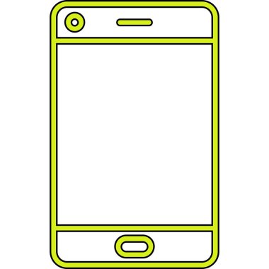 Smartphone aygıtı izole simgesi