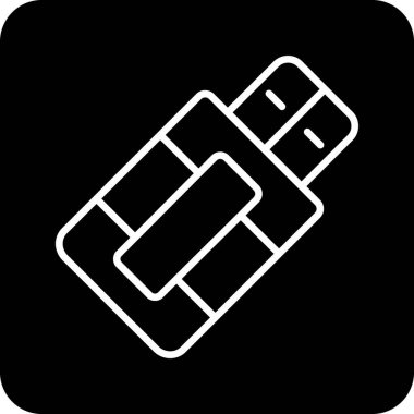 Bir eldiven simgesinin vektör çizimi