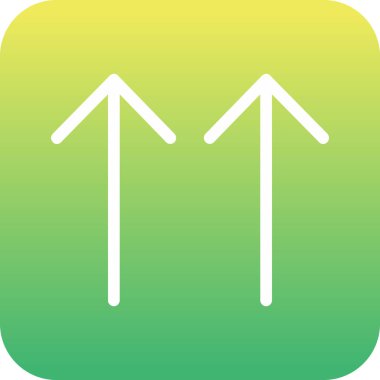 Benzersiz iki yönlü vektör simgesi