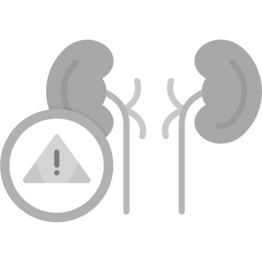 Böbrek simgesi, satır biçimi