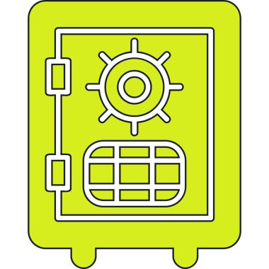 Çizgi film simgesinin vektör çizimi