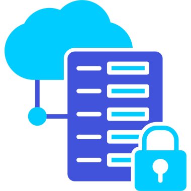 Bulut hesaplama. Web simgesi