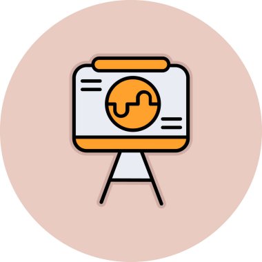 Seo simgesinin vektör illüstrasyonu