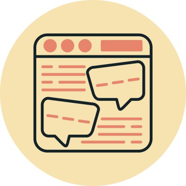 seo modern simgesinin vektör illüstrasyonu