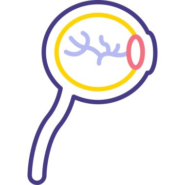 vektör çizim karikatür beyin