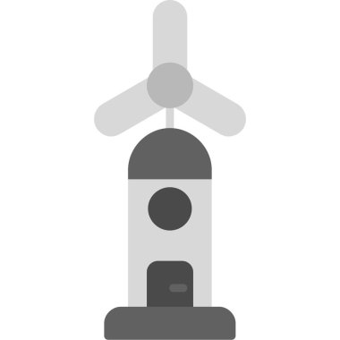 Roket simge vektör çizim