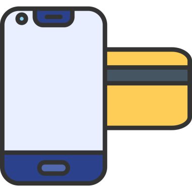 Telefon simgesi vektör illüstrasyonu