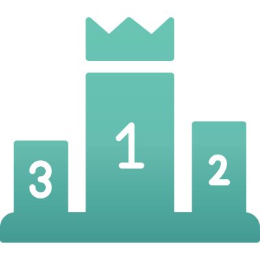 taç simgesi vektör illüstrasyonu