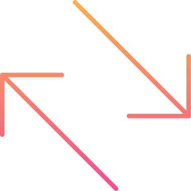 ok simgesi vektör illüstrasyonu