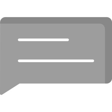 sohbet ileti simgesi