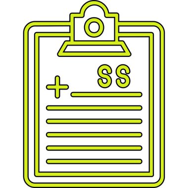 kontrol listesi simgesi. özet listesi vektör simgesi rengi ince çizgi izole edildi