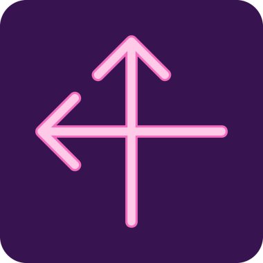 ok simgesi vektör illüstrasyonu