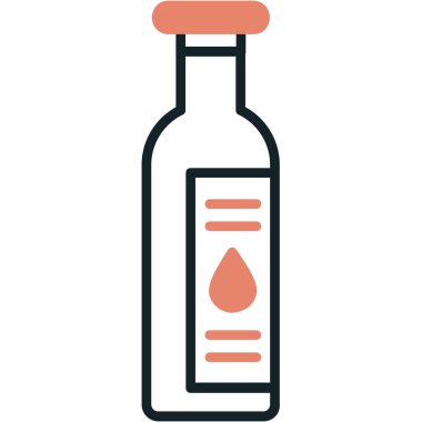 Şişe. Web simgesi basit tasarım