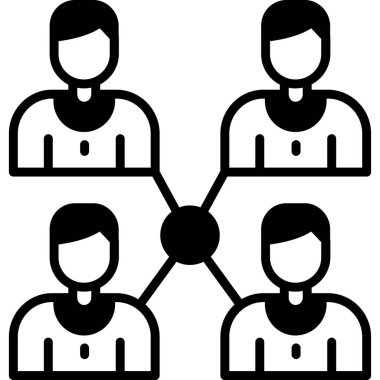 topluluk bağlantısı insanlar simgesi