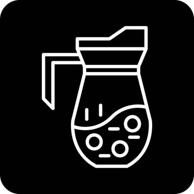 kahve simgesi, vektör illüstrasyonu