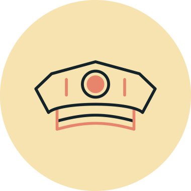 Rozet simge vektör çizim