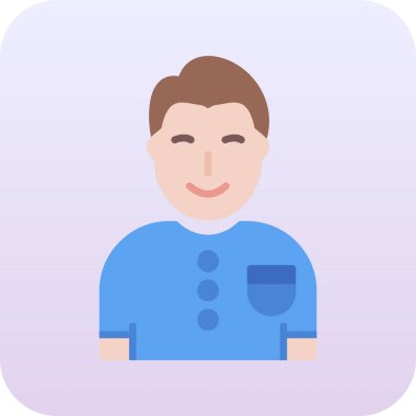 avatar simgesi vektör illüstrasyonu