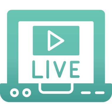 canlı yayın düğmesi simgesi