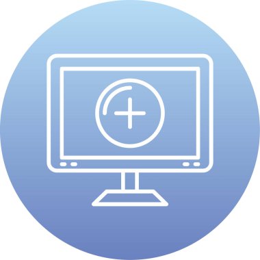 Vektör illüstrasyonu, simge ögesi biçimi