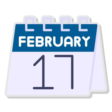 Şubat tarihli takvim