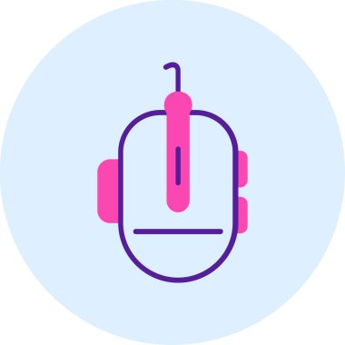 Fare. Web simgesi basit illüstrasyon