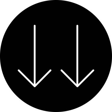 Oklar. Web simgesi basit illüstrasyon