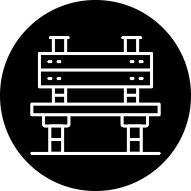 Modern b 'nin vektör illüstrasyonu eksik simgesi