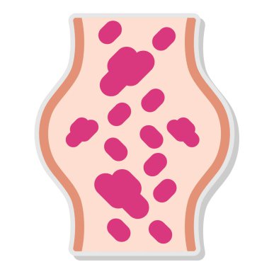 Et vektör simgesi. Basit vektör illüstrasyonu. beyaz arkaplan.