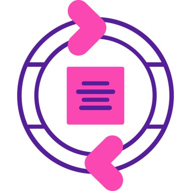 seo modern simgesinin vektör illüstrasyonu