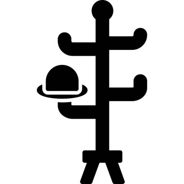 Yemek. Web simgesi basit illüstrasyon