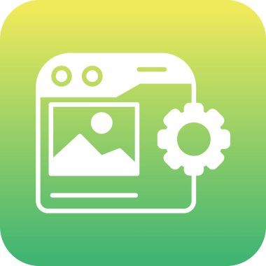 fotoğraf vektörü simgesi modern basit illüstrasyon