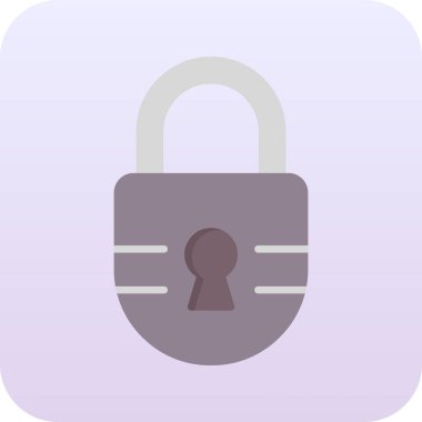 ikon vektör illüstrasyonunu kilitle