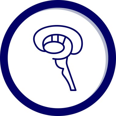 Gıda simgesinin vektör illüstrasyonu