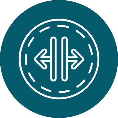 ok simgesi vektör illüstrasyonu