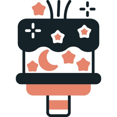 Oyun konsolu simge vektör.