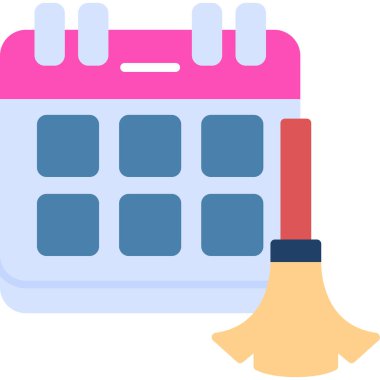 kürek simgesi vektör illüstrasyonu