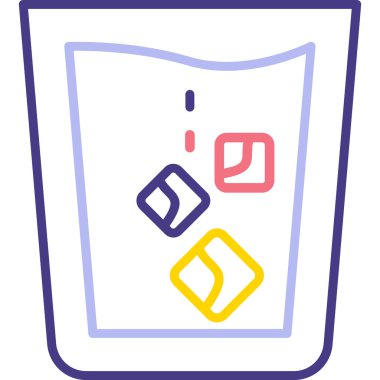 Web renk simgesi, vektör illüstrasyonu