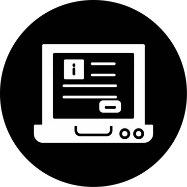 Seo simgesinin vektör illüstrasyonu